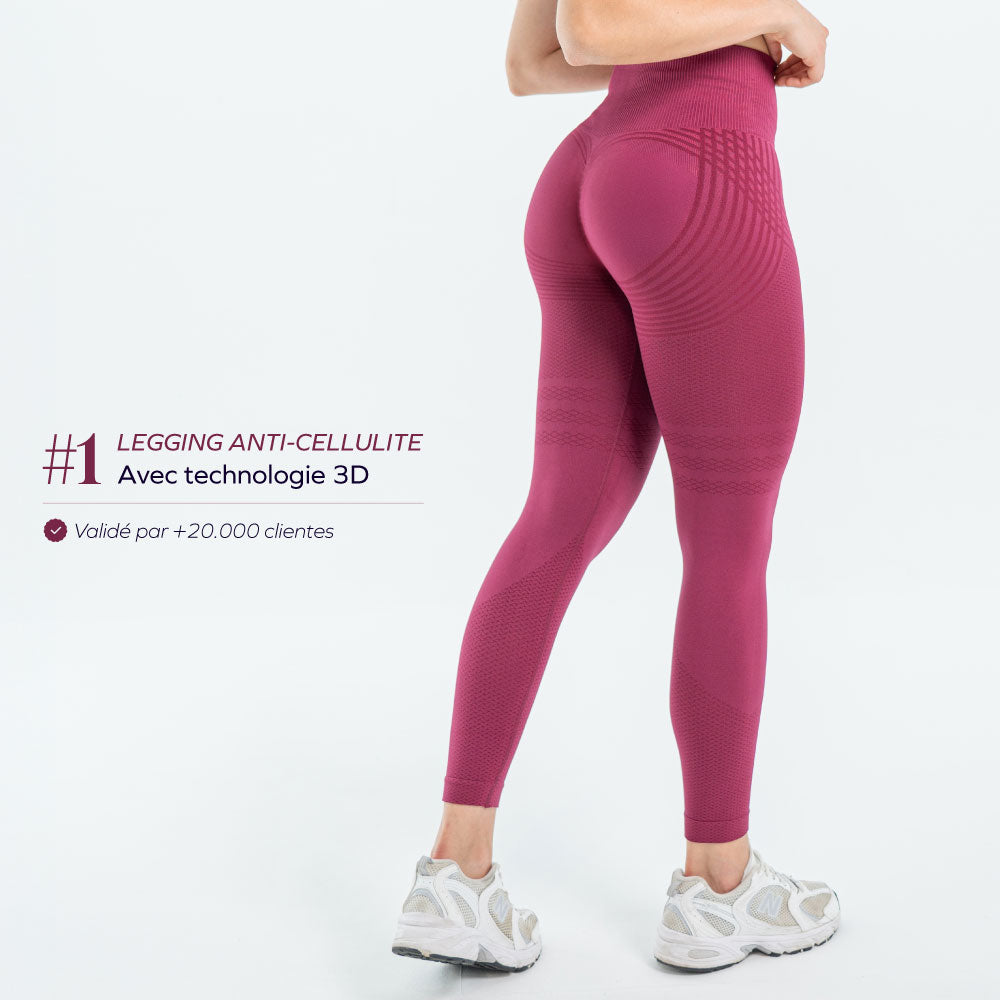 Legging 3D | Rose Pastel